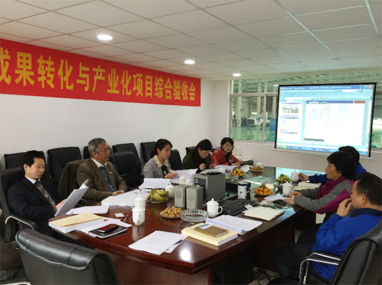 J9集团科技承担的省科技成就转化项目通过验收