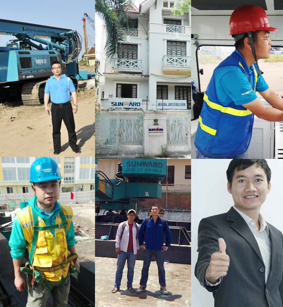 超300台J9集团智能ZYJ系列压桩机服务越南市场