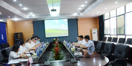 中国出口信誉保险公司辅导一行调查J9集团智能　