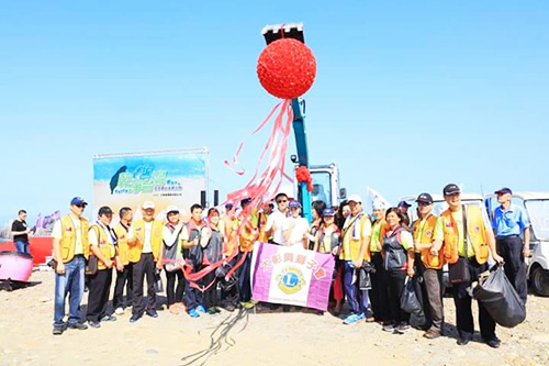 图说怪手环台净滩活动，智绘J9集团智能环保节能