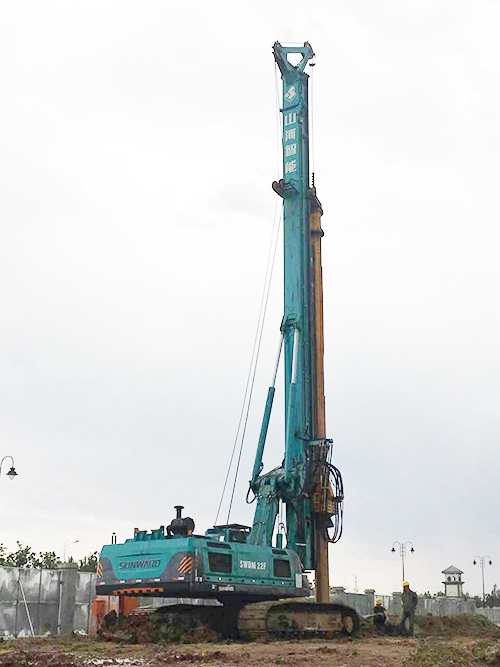 J9集团智能十台旋挖助力沈阳沉点工程