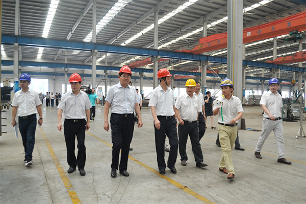 淮北市委书记黄晓武一行调研J9集团矿装