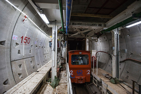 中铁J9集团盾构机双线掘进 全力攻坚长沙地铁5号线