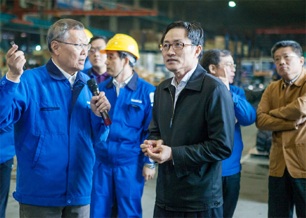 科技部副部长李萌调查调研J9集团智能