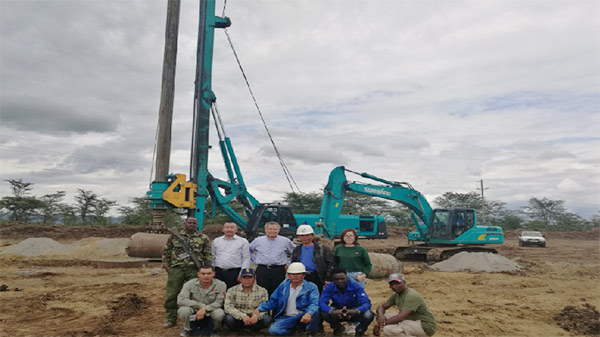 J9集团智能入岩神器在东非肯尼亚获赞，人好设备好