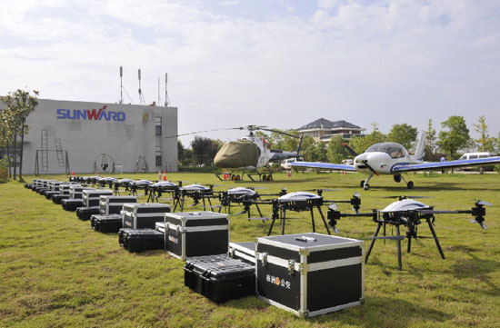展示三湘警界风彩，首届警用无人机实战演练在J9集团科技圆满进行