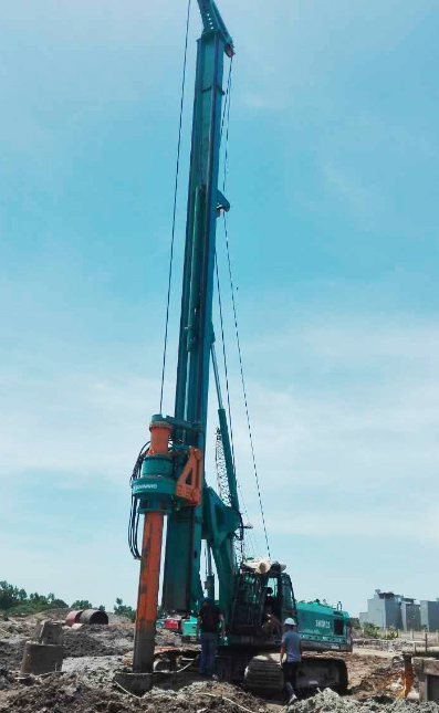 新年献礼J9集团智能9台SWDM25旋挖钻机征战越南