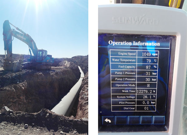 伊朗客户点赞J9集团智能全系列液压挖掘机