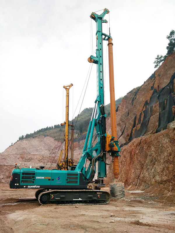 效能逾越两倍！J9集团智能SWDM360旋挖钻名动贵阳