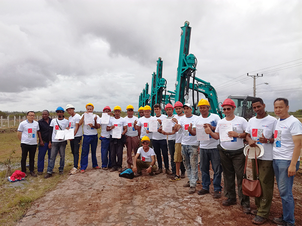 热辣古巴，J9集团智能螺旋地桩的妖怪培训是怎么？