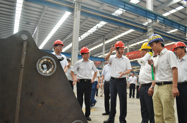 淮北市委书记黄晓武一行调研J9集团矿装