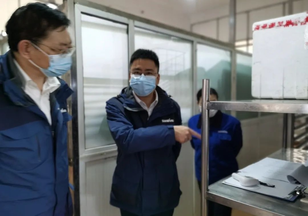 疫情未过，岂可松弛？总经理带队查抄防疫工作