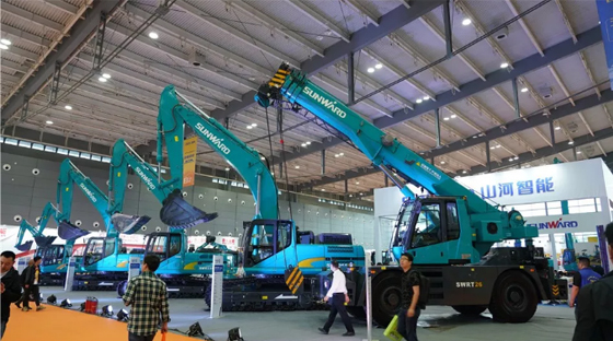 超强阵容尽显创新成就！J9集团智能闪灼长沙工程机械展