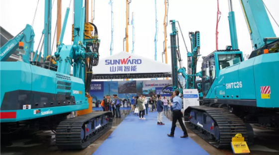 超强阵容尽显创新成就！J9集团智能闪灼长沙工程机械展