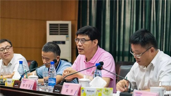 广州市国资委党委书记、主任陈浩钿光临J9集团智能调查领导