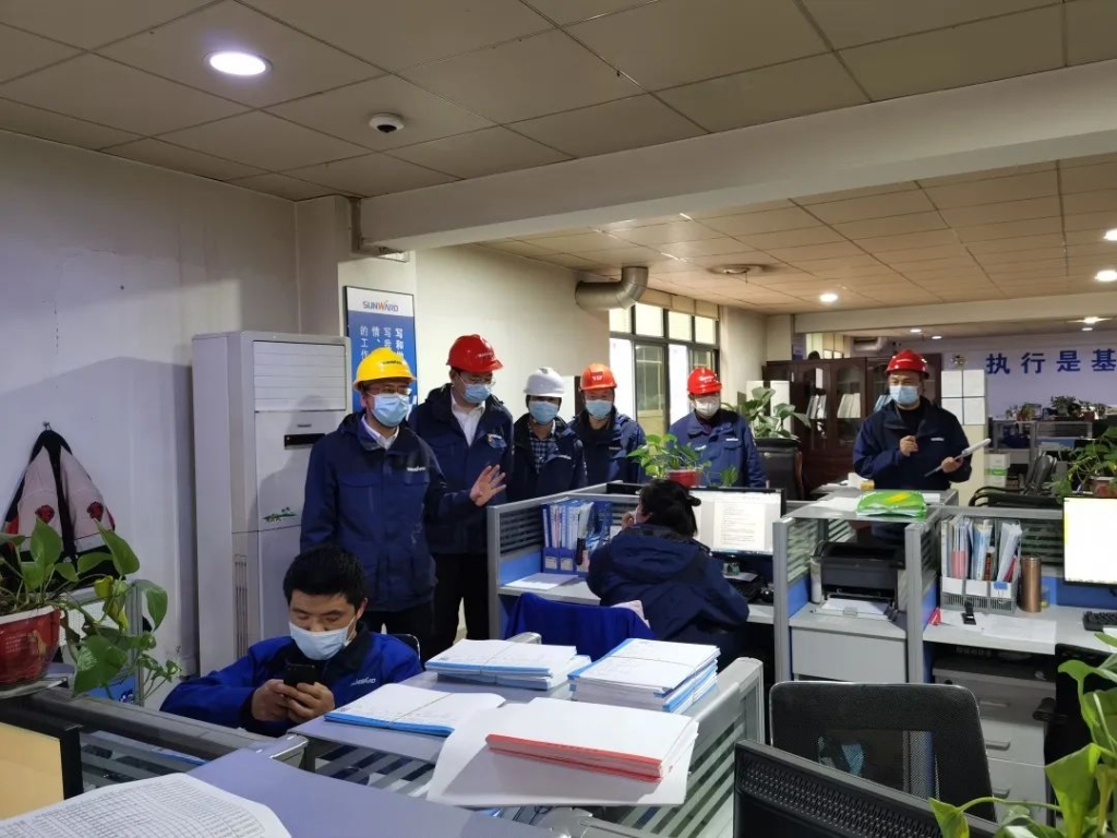 疫情未过，岂可松弛？总经理带队查抄防疫工作