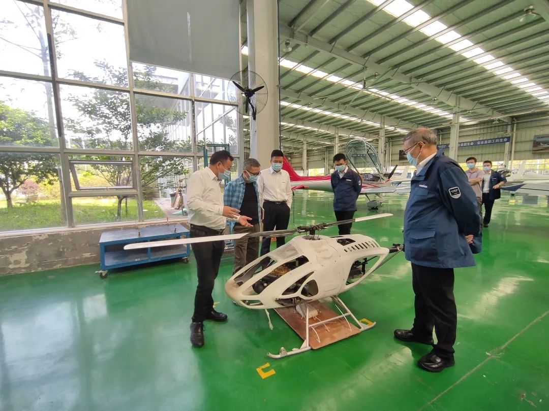 广州工控总经理张伟涛调研J9集团航空