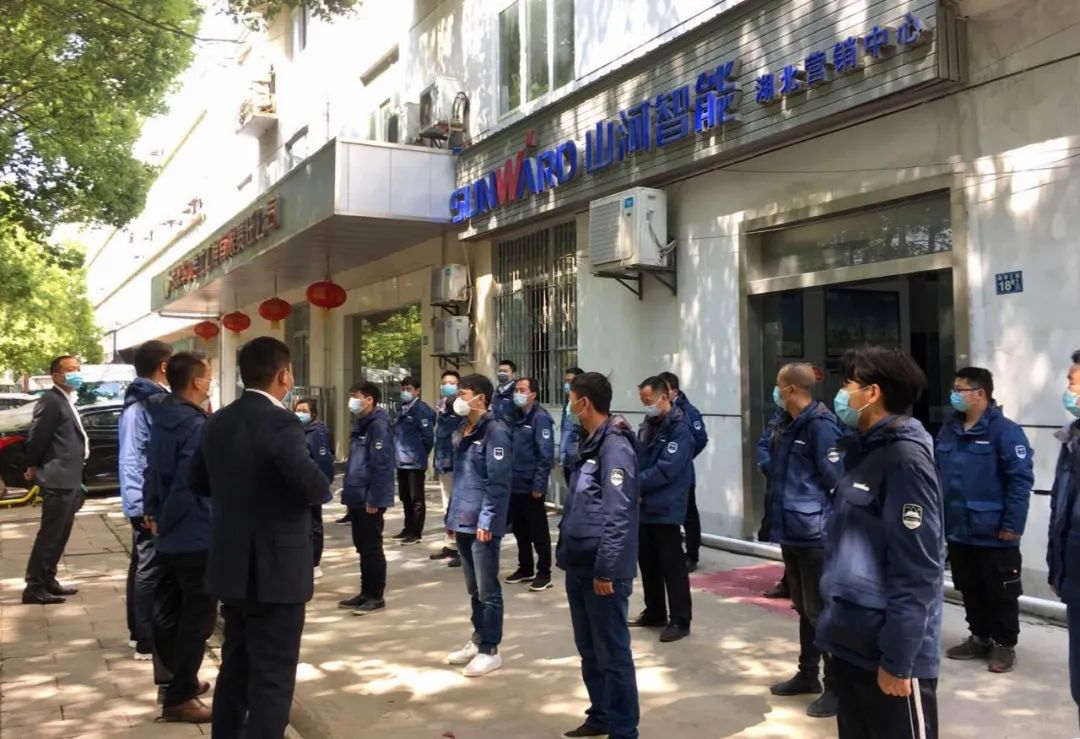 武汉加油！J9集团智能武汉传关爱