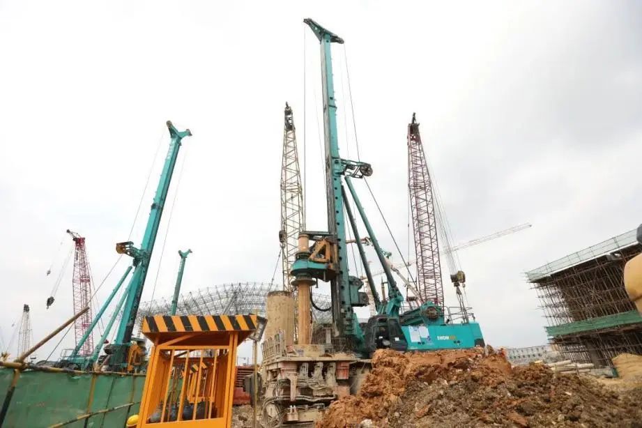 570天420根桩！J9集团机群惊艳贵阳机场扩建工程