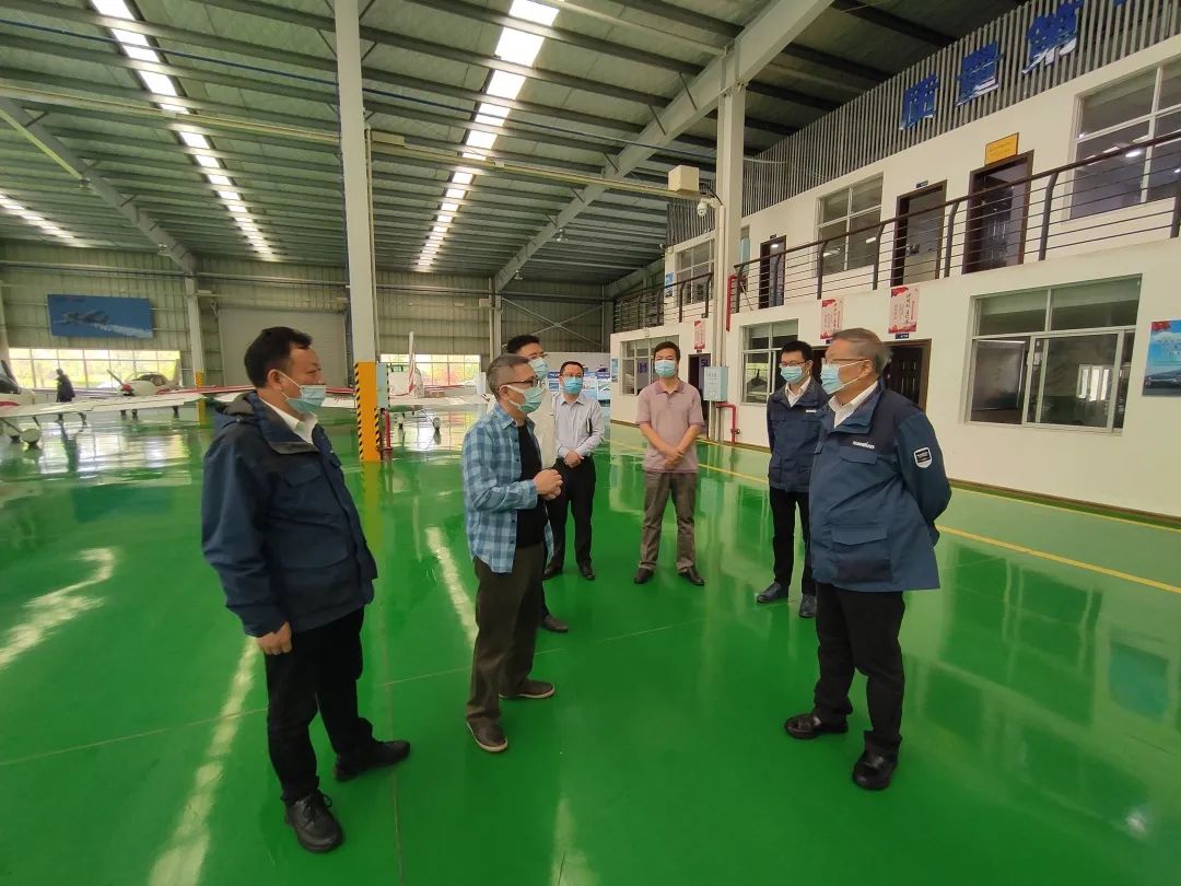 广州工控总经理张伟涛调研J9集团航空