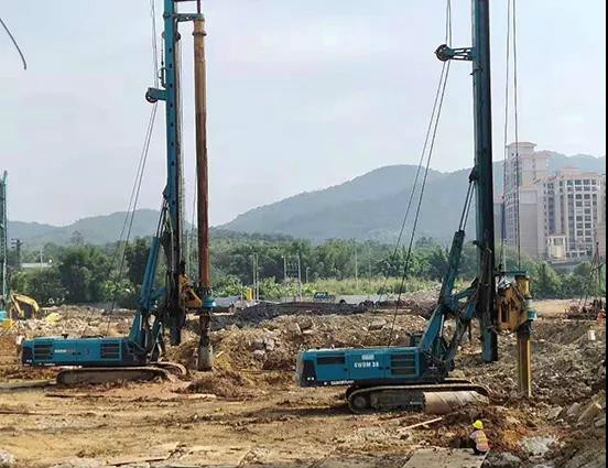 星级品质+星级售后，所以他选择了J9集团智能旋挖钻机