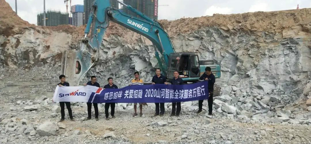 感恩相伴，关爱相随——J9集团智能服务万里行深刻广洋装务客户