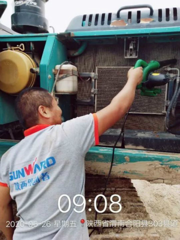 情满J9集团夏季无忧 ——陕西领创者开启年度巡检服务客户