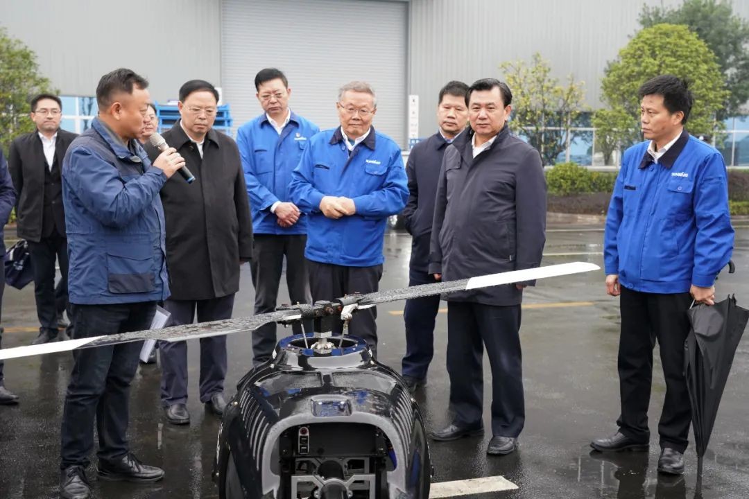 中国民航局局长冯正霖一行到J9集团智能调研领导