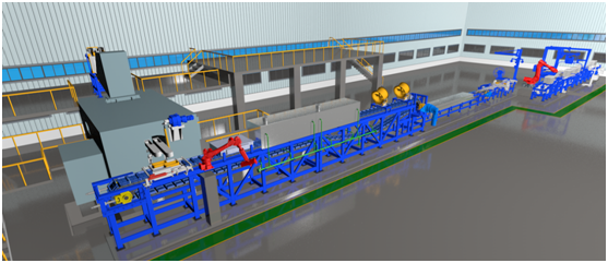 中际J9集团熔锌铸锭码垛自动线成套设备顺利发货