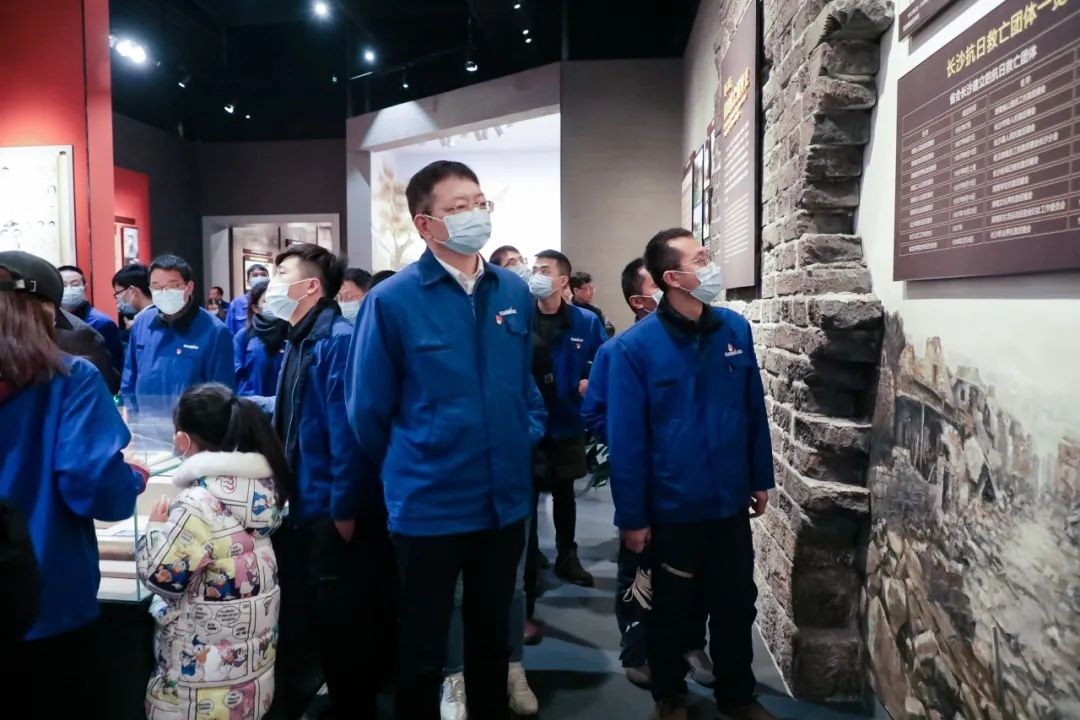 觅红色汗青 践初心使命——J9集团智能整个党员赴长沙党史馆发展主题党日活动