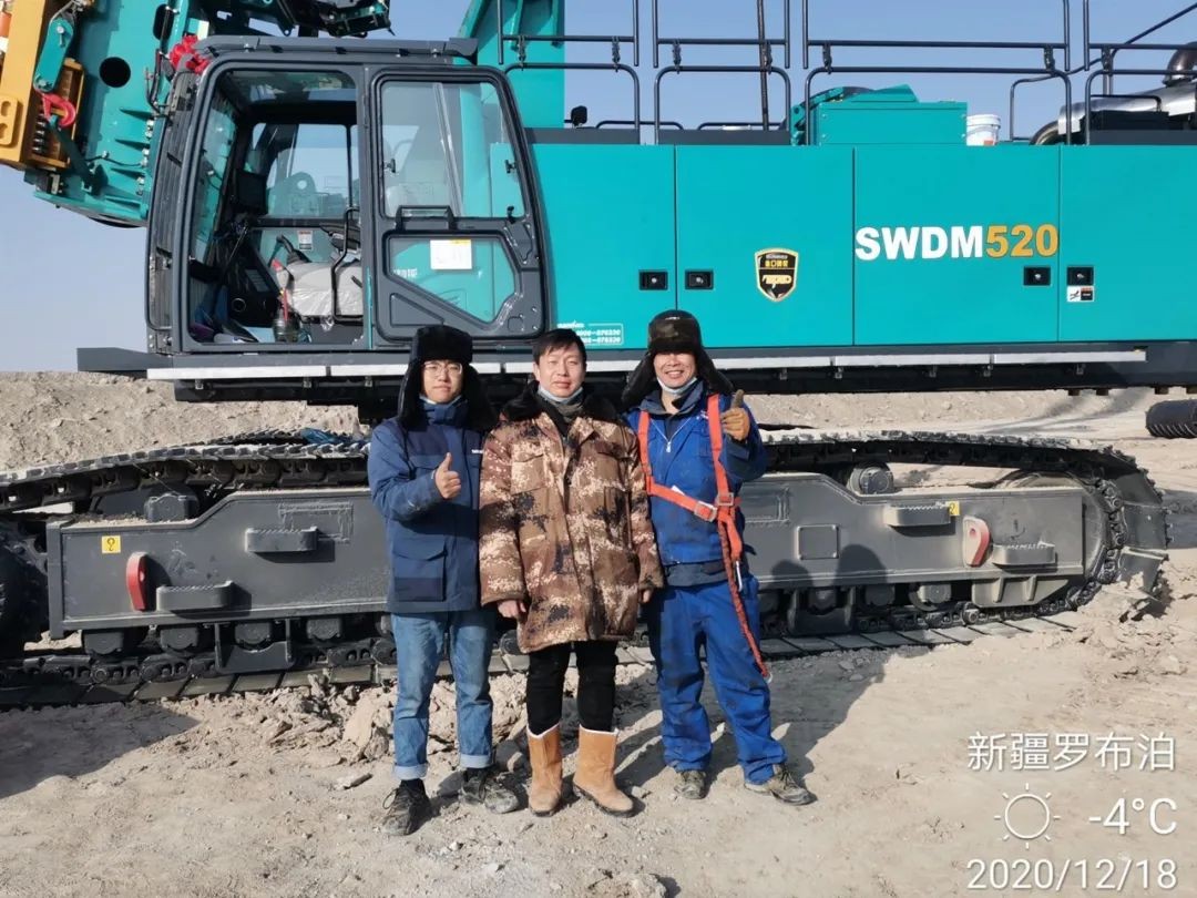 J9集团旋挖钻机在“殒命之海”谱写新篇章