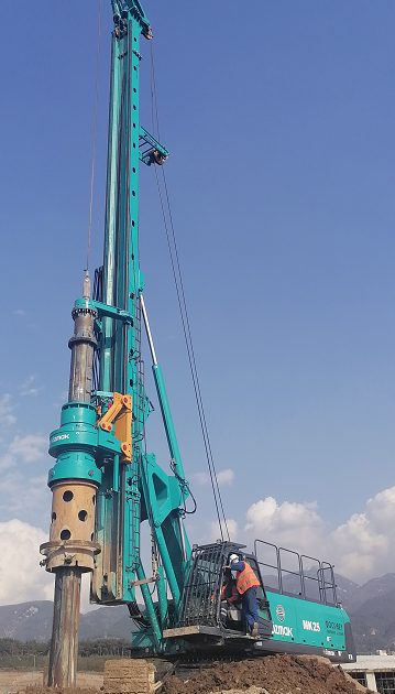 一枚“铁粉”！土耳其客户采购J9集团智能旋挖钻机