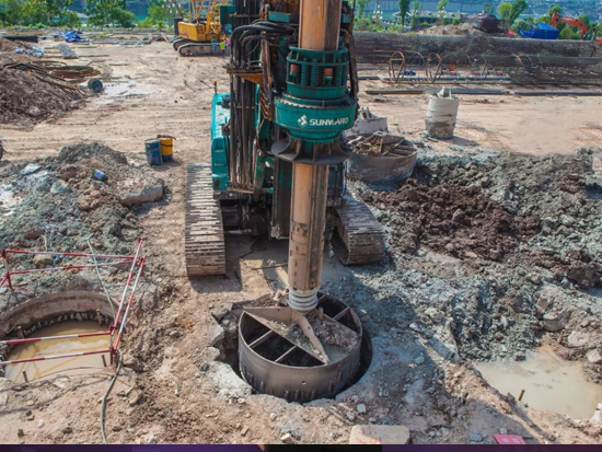 3.5米直径高效入岩，他携J9集团智能旋挖名动山城