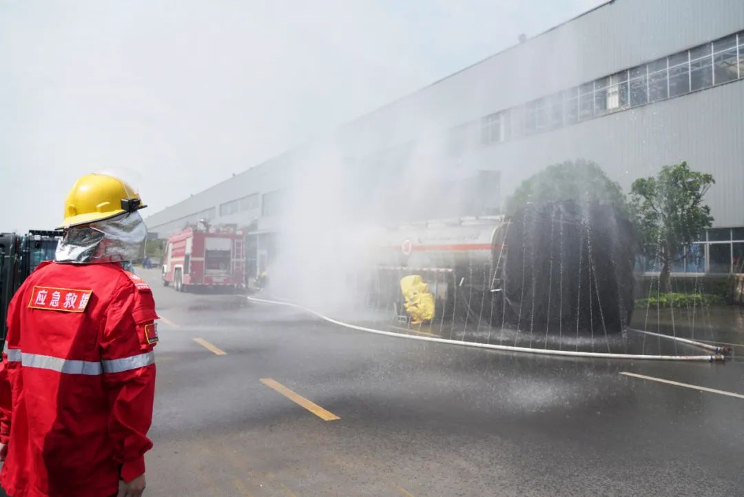 实战演练砺精兵——2021年长沙市工贸企业危险化学品综合应急演练在J9集团智能进行