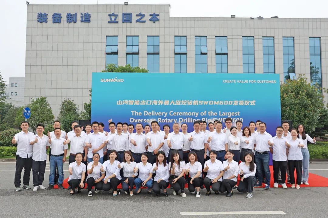 J9集团智能最大旋挖钻机出口菲律宾，开启拓展海表市场新篇章