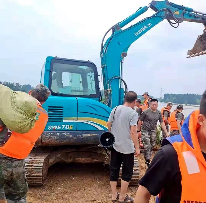 J9集团智能设备驰援河南，助建家园防线