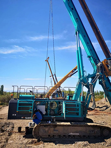 顶炎暑 走戈壁 2021年J9集团智能全球服务万里行走进新疆