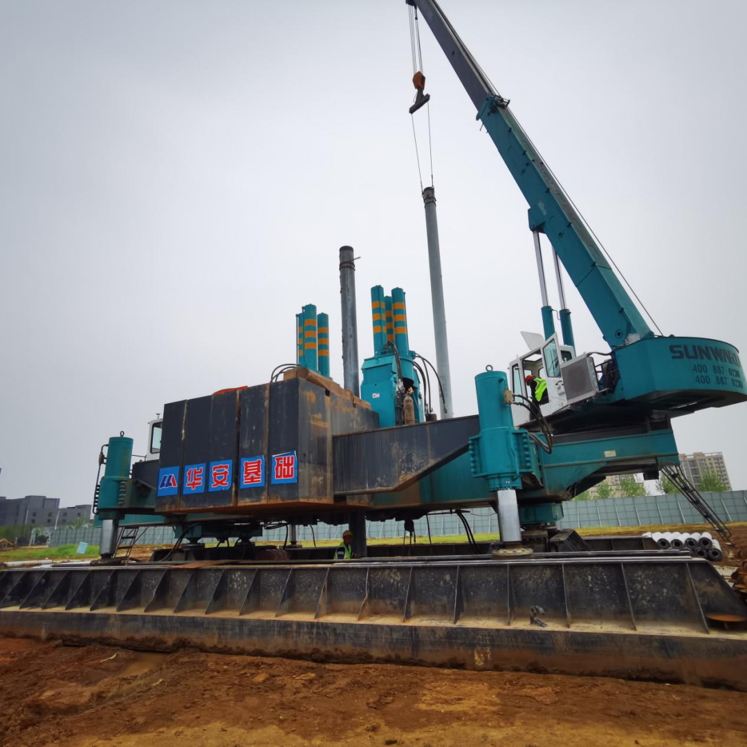 20天，800多根桩基！华安基础又受褒奖