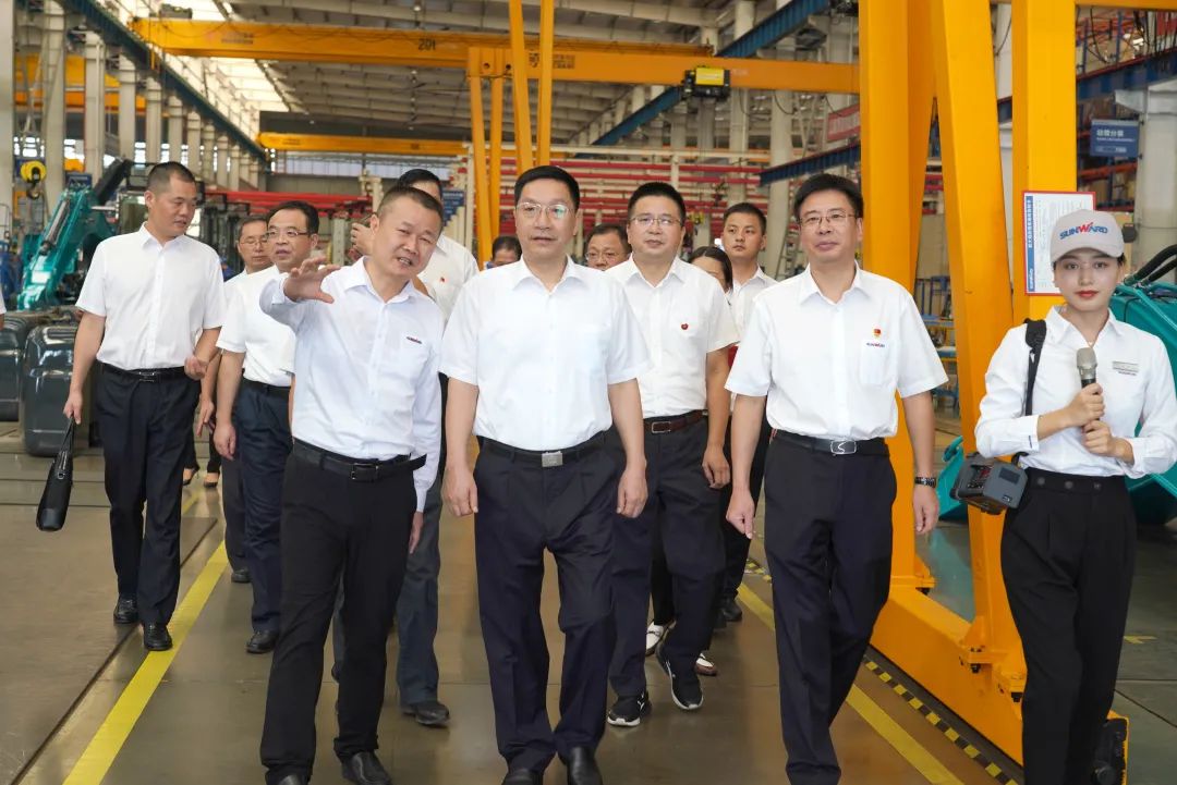 湖南省委常委、省纪委书记、省监委代理主任王双全调研J9集团智能