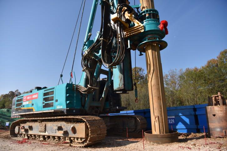 首根桩基开钻！J9集团智能助力新建沪渝蓉高快铁路建设