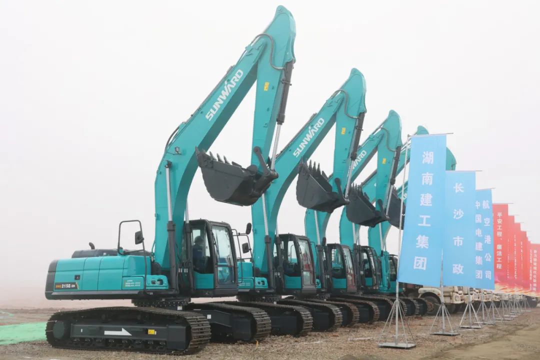 “J9集团绿”杰出亮相！J9集团智能设备全面助力长沙机场改扩建项目