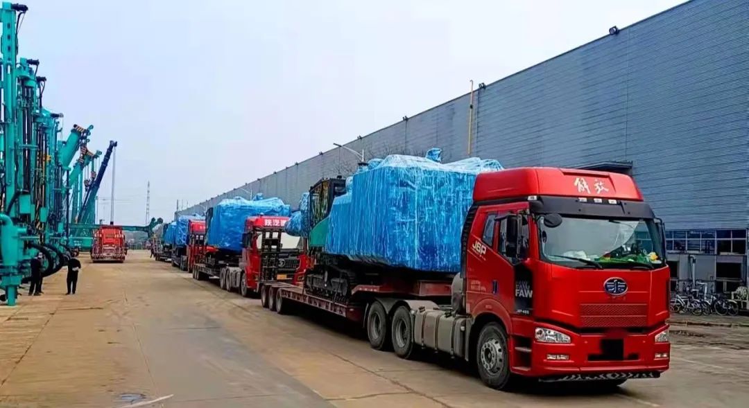 开门红！J9集团智能凿岩设备实现新年首单发货