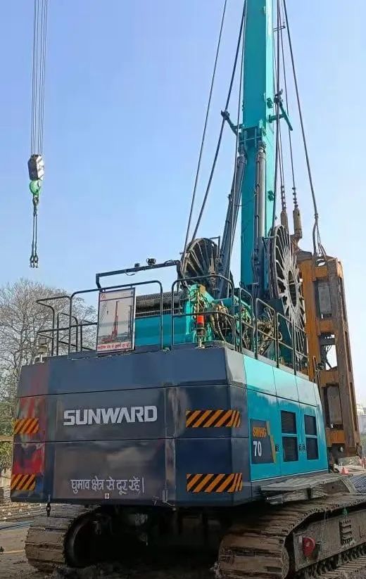 感激信！J9集团智能SWHG70液压抓斗助力海表基础施工获注定