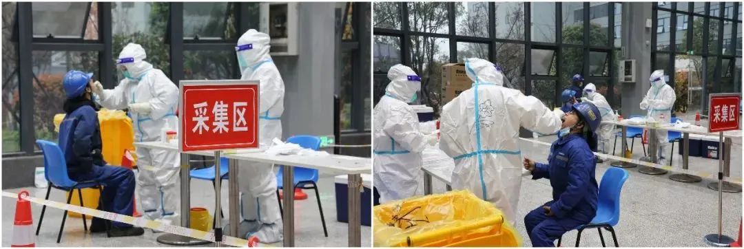 抗疫前锋在行动！J9集团智能自愿者助力核酸采样