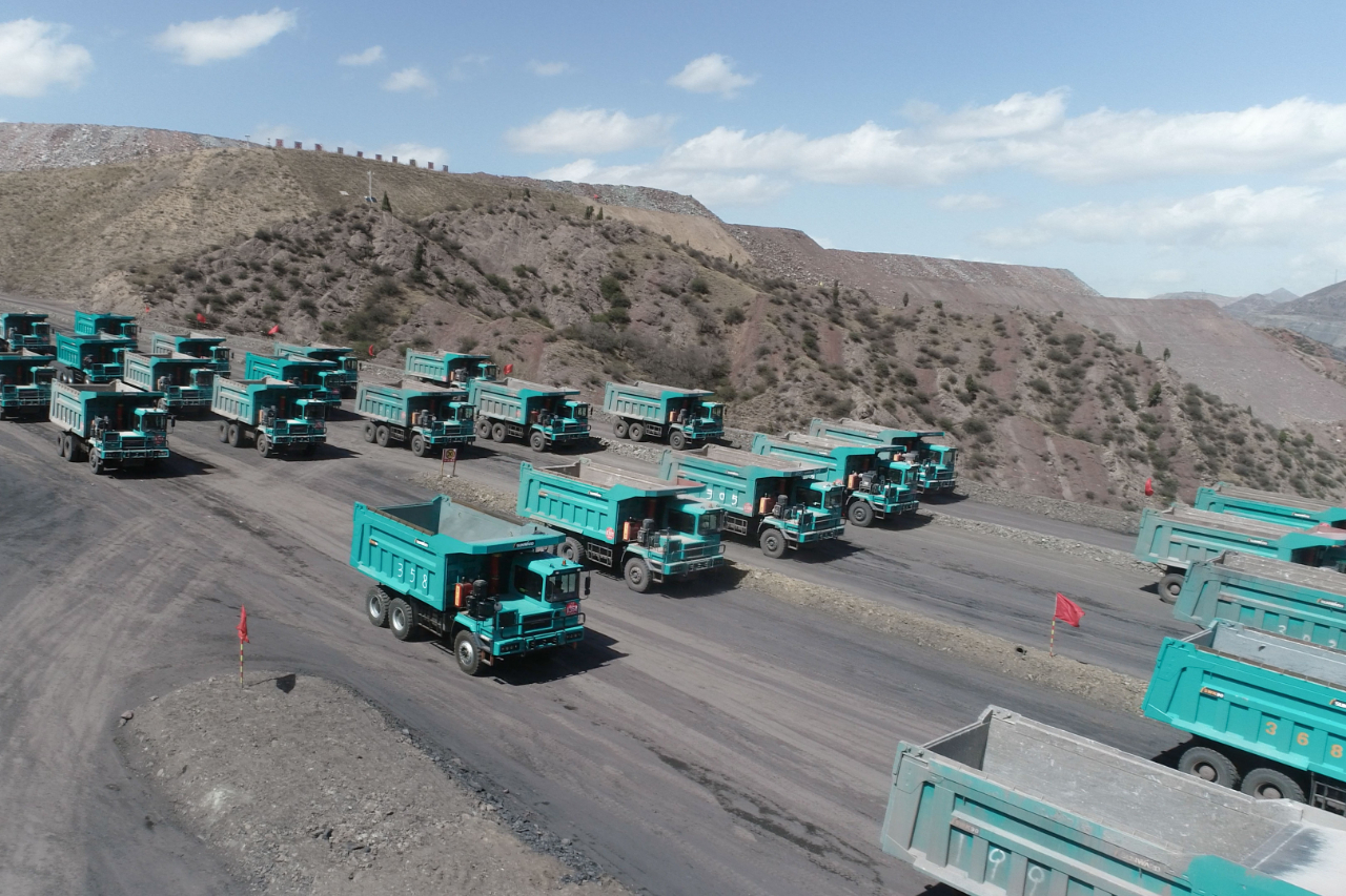 图集 | “J9集团绿”满矿山！J9集团智能矿山成套设备实力“亮剑”