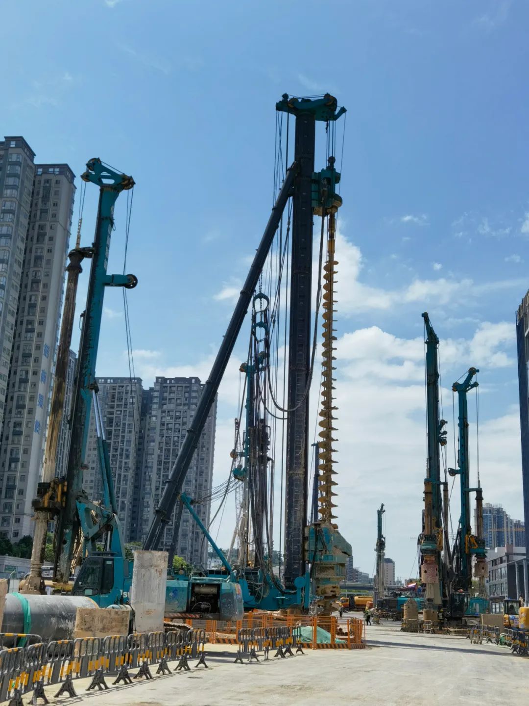 单桩节俭87幼时！J9集团智能硬核设备+成套解决规划攻破穗莞深城际轨路施工难题
