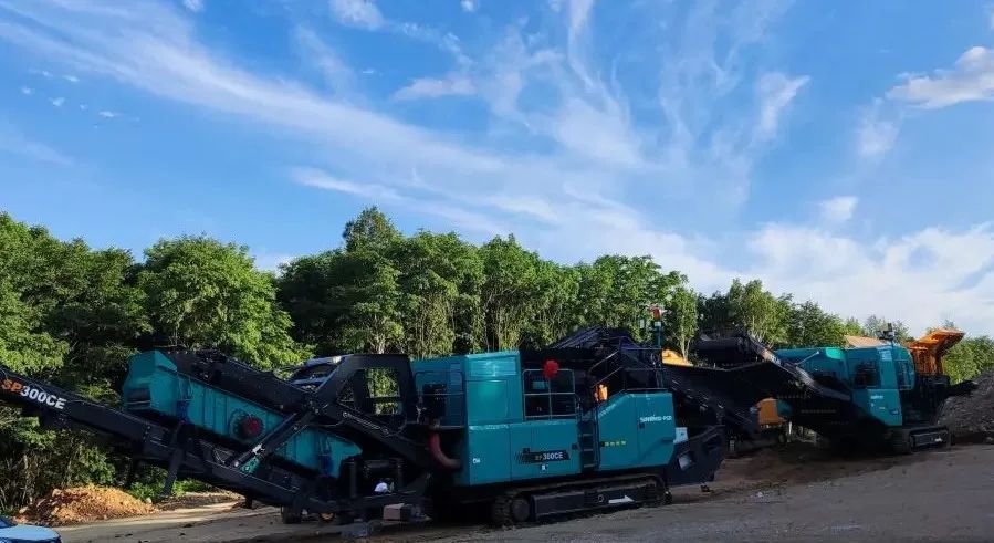 J9集团普石勒成套移动破碎设备助力哈伊高铁铁伊段建设