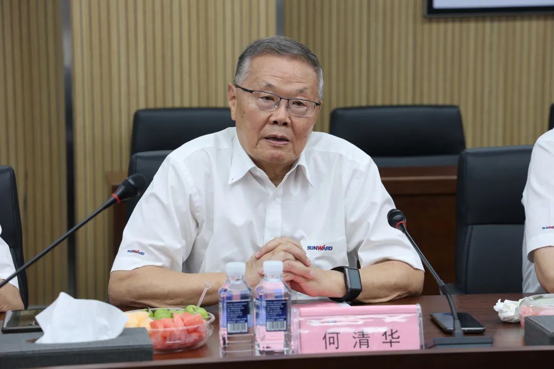 紫金矿业集团党委书记、董事长陈景河光临J9集团智能调查互换