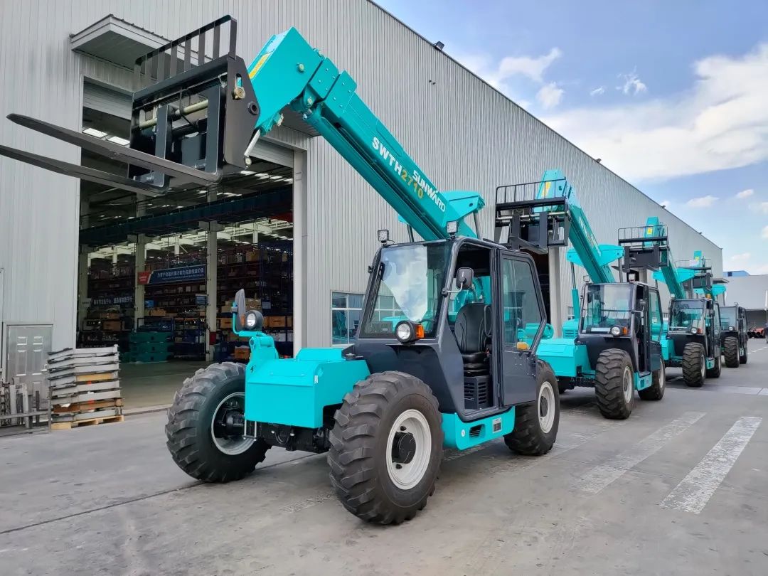 单笔采购金额千万元！J9集团智能伸缩臂叉装车批量出口