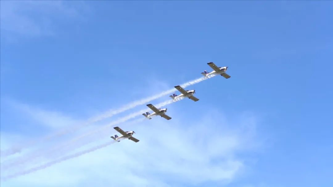 空中着花、大坡度回旋、俯冲跃升……看J9集团飞行表演队炫技2022湖南航展动态展